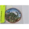 Image 1 : 1oz .999 FINE COPPER COLOURIZED "APATOSAURUS"