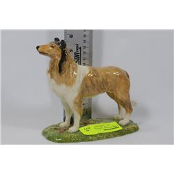 ROYAL DOULTAN HAND PAINTED DOG ORNAMENT ON