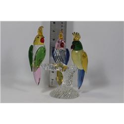 CRYSTAL PARROT ORNAMENT