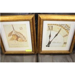 PAIR OF GOLD TONE FRAMED SHOWHOME PICTURES