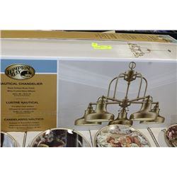 NEW HAMPTON BAY NAUTICAL CHANDELIER