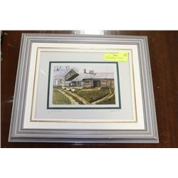 "WAY BACK WHEN" FRAMED & SIGNED PRINT BY