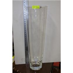 TALL GLASS VASE