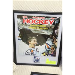 FRAMED 1984 O.P.C STICKER BOOK IN MINT CONDITION