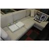 Image 1 : SHOWHOME WHITE SECTIONAL