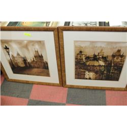 SHOWHOME FRAMED PICTURES X2