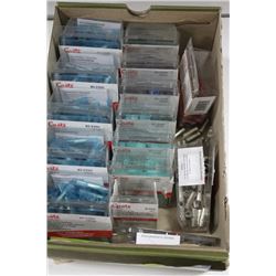 BOX OF ELECTRICAL TIPS AND CONNECTORS