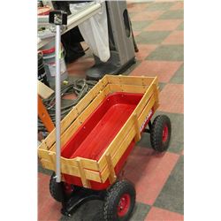 KID'S RED WAGON