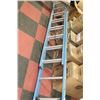 Image 1 : WERNER ALUMINUM AND FIBREGLASS EXTENSION LADDER