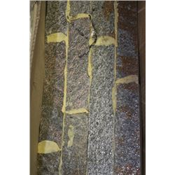 9 BOXES OF WQ037-2JB STONE SIDING