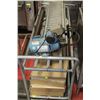 Image 1 : CONTENTS OF CART INCLUDES TILE/RAMS/PUMP AND RAMPS