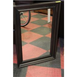 WOOD FRAMED MIRROR