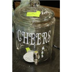 2 GALLON DRINK DISPENSER ON CHOICE: CHEERS