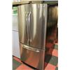 Image 1 : GE ST STEEL FRENCH DOOR FRIDGE WITH INTEGRATED ICE