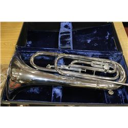 VINTAGE BUGLE IN CASE