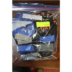 PK O F 6 CHILDRENS GLOW IN THE DARK SAFETY GLOVES