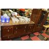 Image 1 : VINTAGE 1940'S 60" X 35" HUTCH W 54" SIDEBOARD