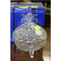 CRYSTAL GERMAN TRINKET BOX