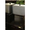 Image 1 : PAIR OF SHOWHOME BLACK LAMPS