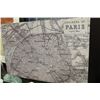 Image 1 : SHOWHOME PARKS MAP CANVAS PICTURE