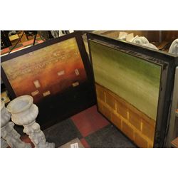 SHOWHOME 2 FRAMED ABSTRACT PICTURES