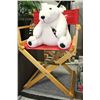 Image 1 : COCA-COLA DIRECTORS CHAIR & COCA-COLA STUFFED BEAR