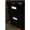 Image 1 : BLACK MEDIUM SIZE 2-DRAWER FILE CABINET