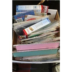 FLAT OF ASST CROSS STITCH KITS