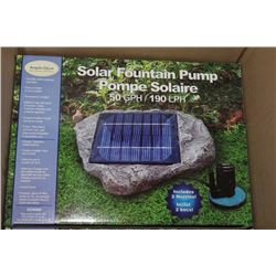 SOLAR FOUNTAIN PUMP