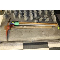 2 AXES & A PICK AXE