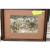 Image 1 : VINTAGE ANTON PIECK 30 FRAMED SHADOWBOX