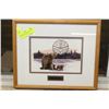 Image 1 : ABORIGINAL FRAMED AND SIGNED PRINT "BEAR AND CUBS"