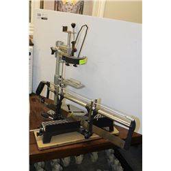 DRILL PRESS & MITRE BOX & SAW