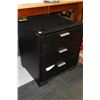 Image 1 : SHOWHOME 3 DRAWER NIGHT STAND