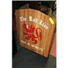 Image 1 : "THE RED LION" ALE & SPIRITS DARTBOARD CASE