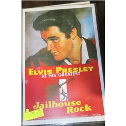 ELVIS "JAILHOUSE ROCK" POSTER