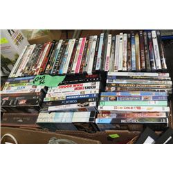 FLAT OF 75 DVDS