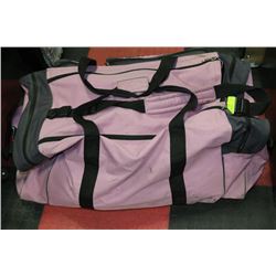 PINK HOCKEY BAG W/ UNISEX HOCKEY EQUIPMENT-