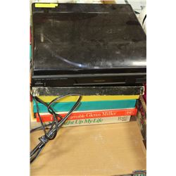 LP COLLECTIONS SET W/TURNTABLE