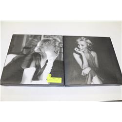 SET OF 2 MARILYN MONROE PICTURES