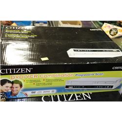 CITIZEN DVD/VCR COMBO ON CHOICE