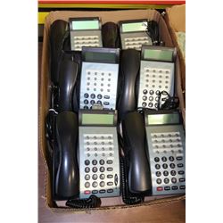 BOX W/ NEC COMPLETE OFFICE PHONE SYSTEM