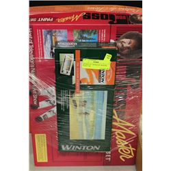 BUNDLE W/ 3 BOXES OF "MASTER PAINT" OIL