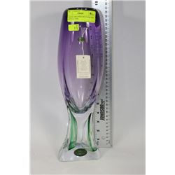 UNIQUE JABLONSKI MOUTH BLOWN CRYSTAL VASE