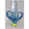 Image 1 : BLUE ART GLASS DISH