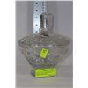 Image 1 : HAND CUT 24% LEAD CRYSTAL LIDDED CANDY DISH