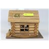 Image 1 : LOG CABIN BIRD HOUSE