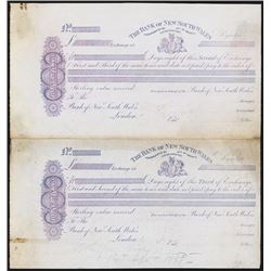 Bank of New South Wales Proof Exchanges.