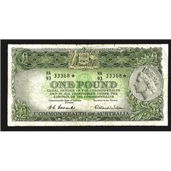 Commonwealth of Australia, ND (1953-60) Replacement / Star Note.