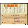 Image 1 : Santa Cruz Trade Warrant, 1933